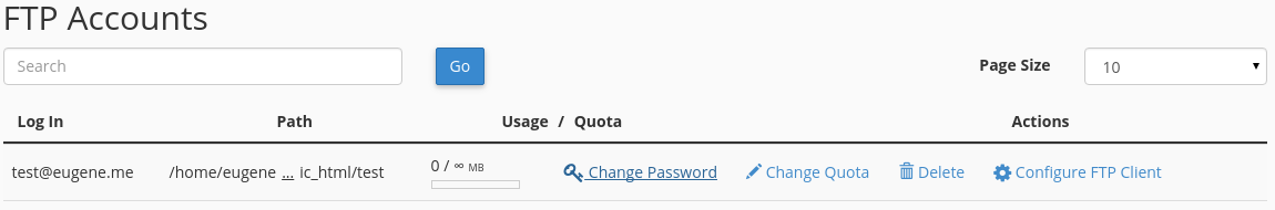 How to manage FTP accounts - Image 5 How to manage FTP accounts - Image 5
