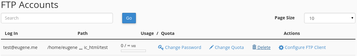 How to manage FTP accounts - Image 8 How to manage FTP accounts - Image 8