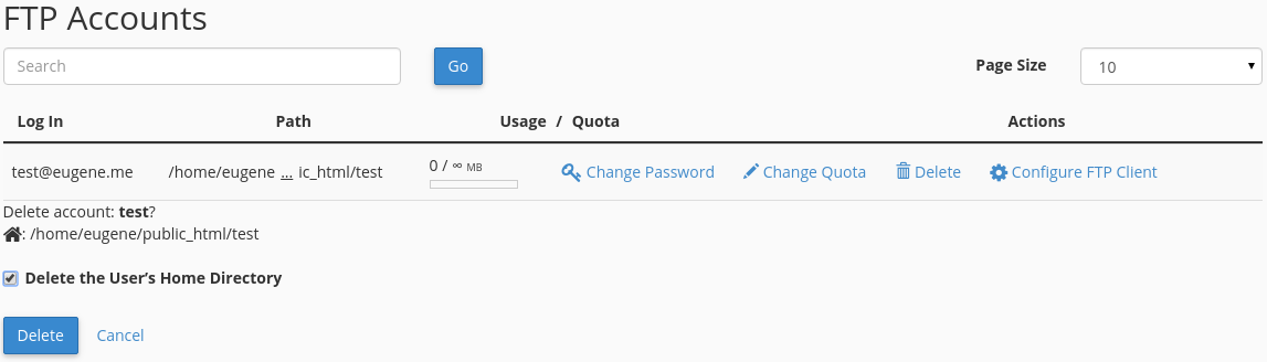 How to manage FTP accounts - Image 9 How to manage FTP accounts - Image 9