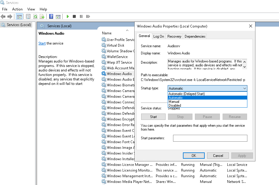 Configuring microphone forwarding for RDP connection. - Image 5