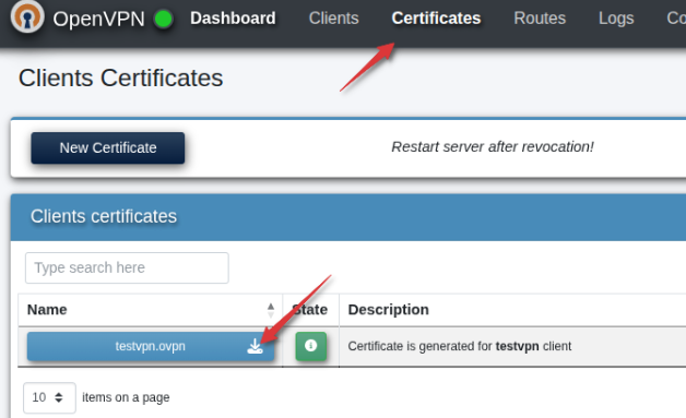 Установка OpenVpn с помощью Portainer - Image 16