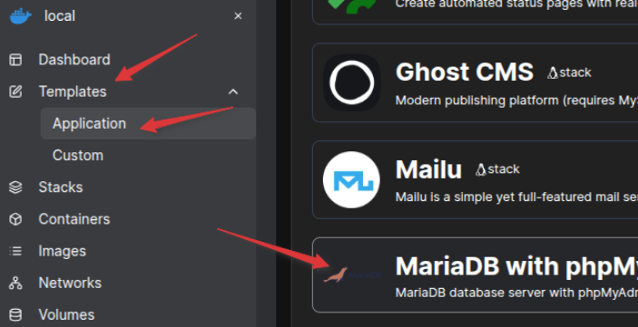 Встановлення MariaDB за допомогою Portainer - Image 1