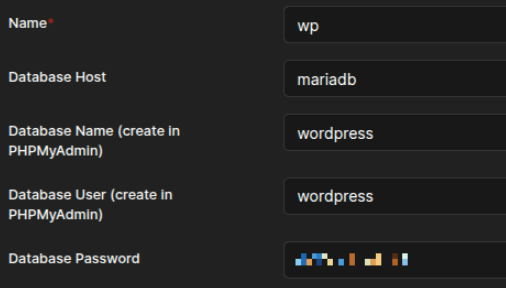 Встановлення WordPress за допомогою Portainer - Image 6 Встановлення WordPress за допомогою Portainer - Image 6