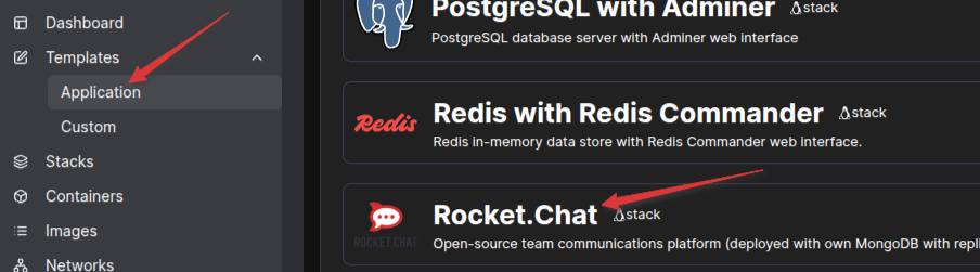 Установка RocketChat с помощью Portainer  - Image 1