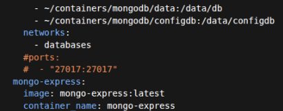 Установка MongoDB и Mongo Express с помощью Portainer - Image 3