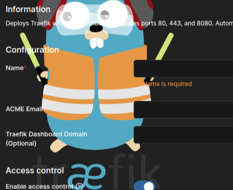 Установка Traefik Reverse Proxy с помощью Portainer - Image 2