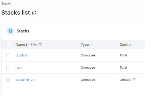 Installing Duplicati with Portainer - Image 6 Installing Duplicati with Portainer - Image 6