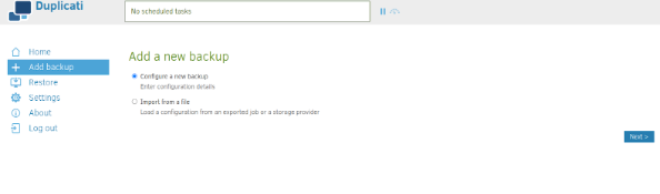 Installing Duplicati with Portainer - Image 13 Installing Duplicati with Portainer - Image 13