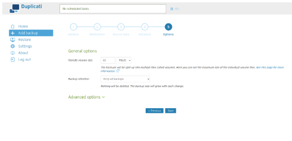 Installing Duplicati with Portainer - Image 21 Installing Duplicati with Portainer - Image 21