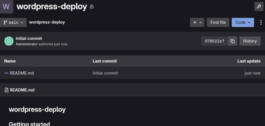 Setting up a basic project deployment (CI/CD) - Image 4