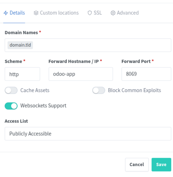 Установка Odoo с помощью Portainer - Image 7