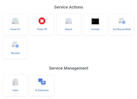 Managing a UNE VPS through the Unihost Client Area - Image 1