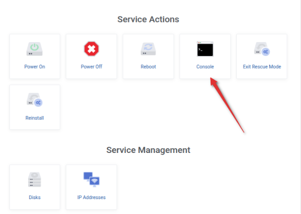 Managing a UNE VPS through the Unihost Client Area - Image 2