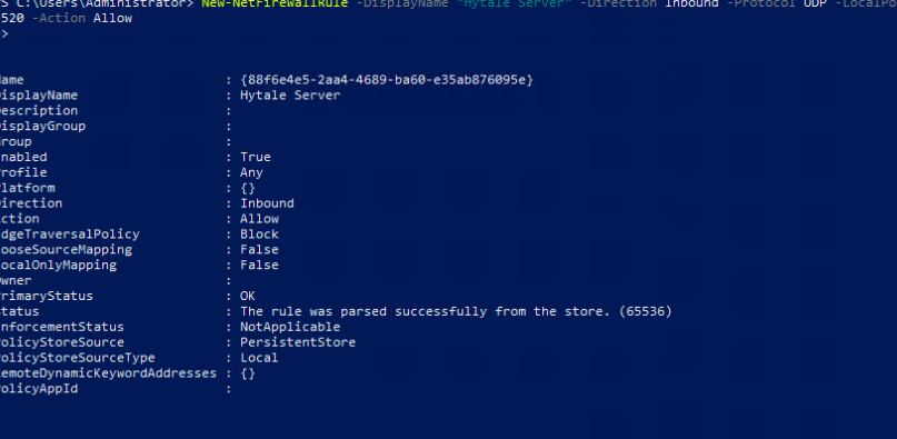 Installing a Hytale server on Unihost (Windows and Linux) with the AdminUI plugin - Image 10