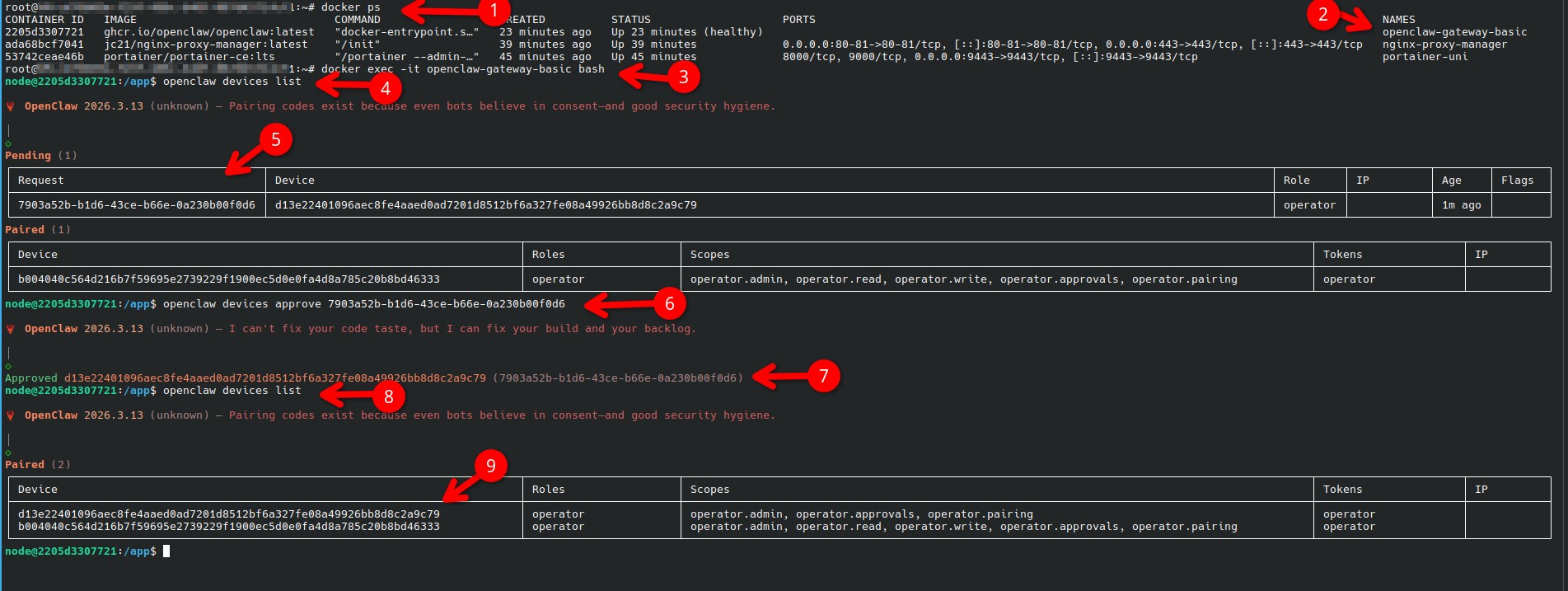 Установка OpenClaw с Portainer - Image 7