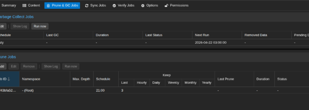 Configuring Two-Tier Backup in Proxmox Backup Server - Image 5 Configuring Two-Tier Backup in Proxmox Backup Server - Image 5