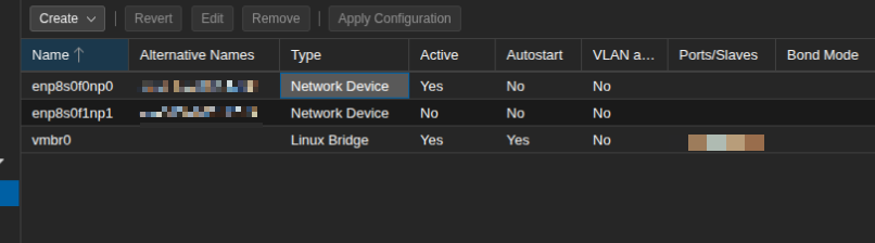 Configuring networking on a Proxmox VE server, server model OVE - Image 1 Configuring networking on a Proxmox VE server, server model OVE - Image 1