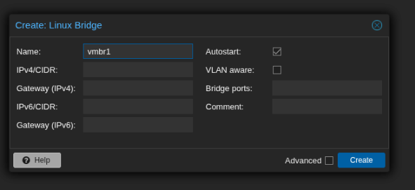 Configuring networking on a Proxmox VE server, server model OVE - Image 2 Configuring networking on a Proxmox VE server, server model OVE - Image 2